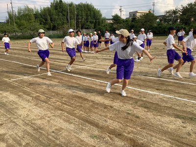 体育大会に向けて