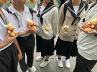 アトラクション以外も楽しんでいます！