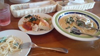 バイト仲間とランチ