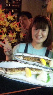 秋の味覚シリーズその1 さんま