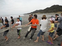 第二回地引き網大会 in 細谷
