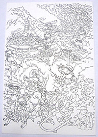 地獄絵図ー下書き