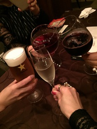 WINE&JAPANESE GRILL Fujita　さん　で　忘年会っ　☆