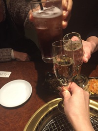 焼肉　　ふじみ　　さん　　で　　ディナー　☆