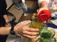 ホーム　パーチー　　しました　（　のはず　）　☆