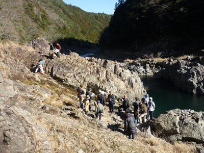 豊川中流域の地質と地形　５