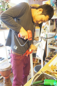 版の木枠作り