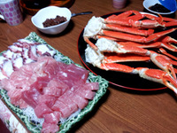 トロとカニを食べる会