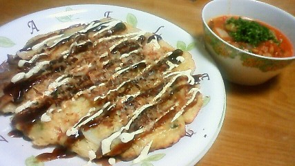 ゆーちゃん家の天かすで(^^)