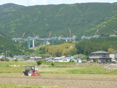 新東名工事　新城市　五度ー１